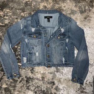 Cropped Jean Jacket